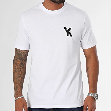 Yoann Kongolo (YK) - Tee Shirt Oversize Large Boxing Legendary Blanco