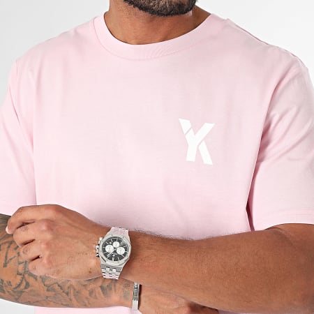 Yoann Kongolo (YK) - Tee Shirt Oversize Large Boxing Legendary Rose Blanco