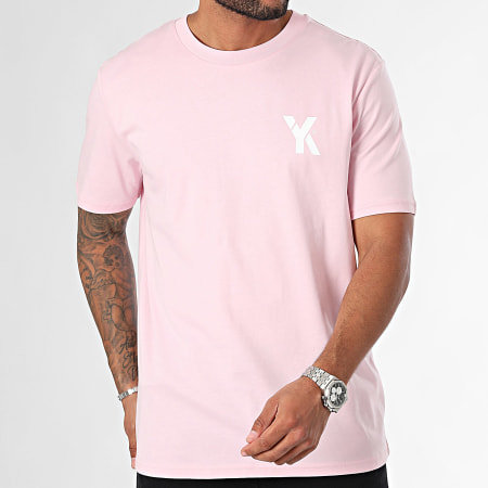 Yoann Kongolo (YK) - Tee Shirt Oversize Large Boxing Legendary Rose Blanco