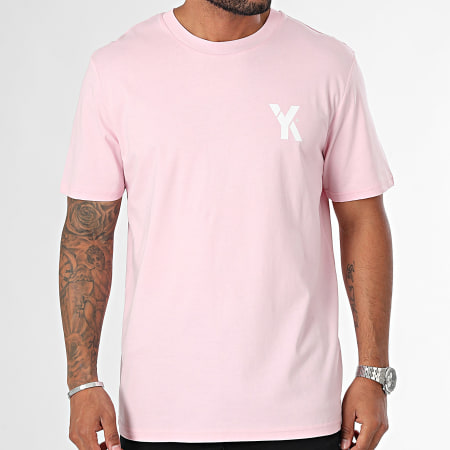 Yoann Kongolo (YK) - Tee Shirt Oversize Large Boxing Legendary Rose Blanco