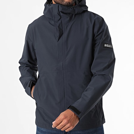 Aigle - Windjack Hood AW882 marineblauw