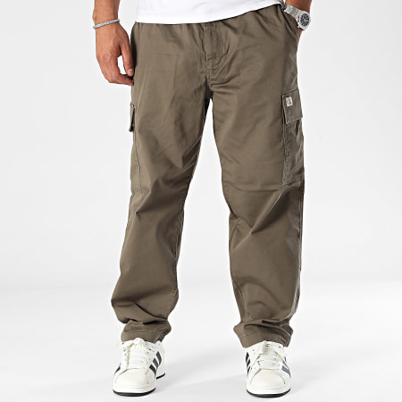 Calvin Klein - 6848 Pantaloni cargo verde cachi