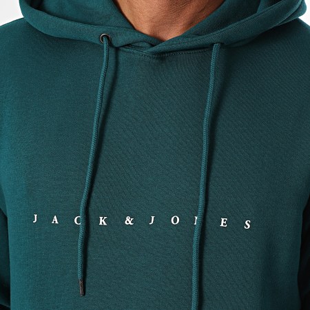 Jack And Jones - Ster Hoodie Eend Blauw