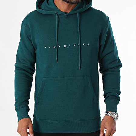 Jack And Jones - Ster Hoodie Eend Blauw