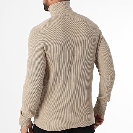 Jack And Jones - Perfect Zip Sweat 12257773 Beige