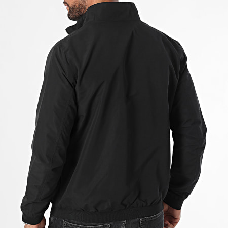 Jack And Jones - Eroy Harrington Bomber Jas met Ritssluiting Zwart