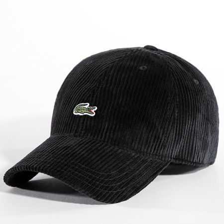 Casquette noir lacoste shop