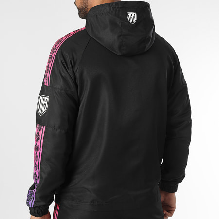 MA9 Mafia Nueve - Ensemble De Survetement Diamant Gradiente Tape Electric Night Black