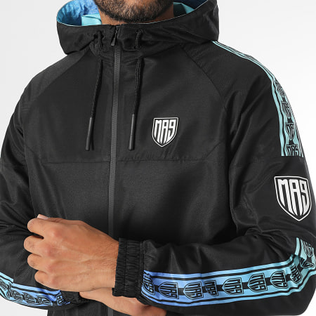 MA9 Mafia Nueve - Ensemble De Survetement Diamant Gradiente Tape Sky Blue Black