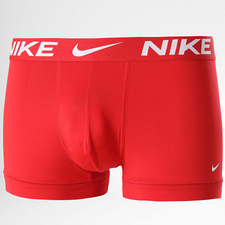 Nike - Dri-Fit Essential Micro Boxer Juego de 3 PKE1156 Negro Rojo