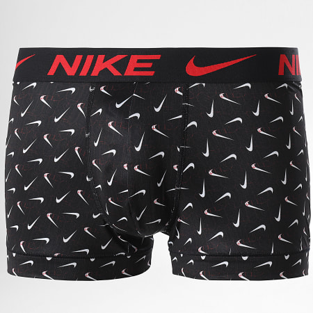 Nike - Dri-Fit Essential Micro Boxer Juego de 3 PKE1156 Negro Rojo