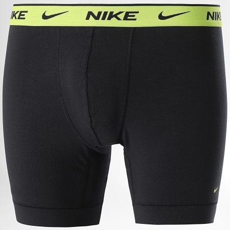 Nike - Juego de 3 calzoncillos bóxer KE1007 Negro