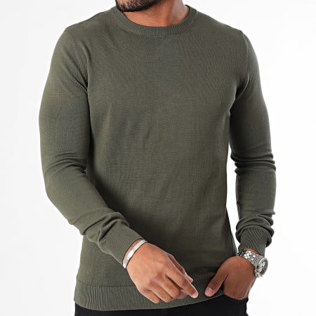 Tiffosi - Maglione Boss 10041585 Verde cachi