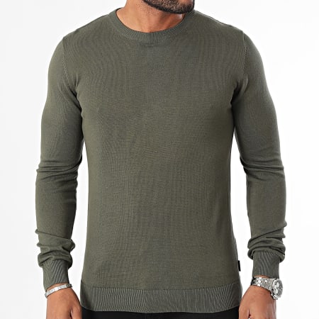 Tiffosi - Maglione Boss 10041585 Verde cachi