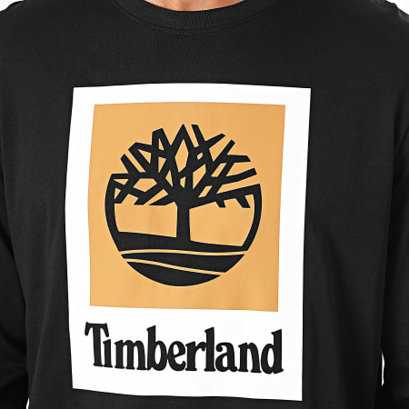 Timberland - A5VBB Camiseta de manga larga Negra