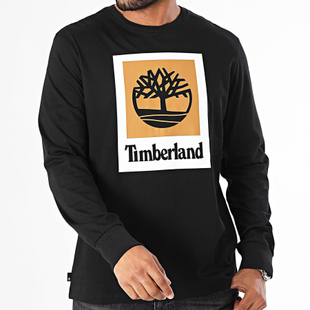 Timberland - A5VBB Lange Mouw Tee Zwart