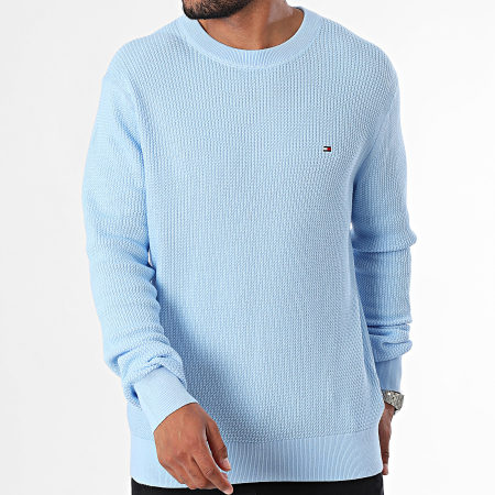 Tommy Hilfiger - Struttura 6525 Maglione azzurro