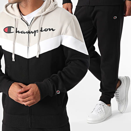 Champion Tuta da ginnastica 220291 Nero Beige Ryses