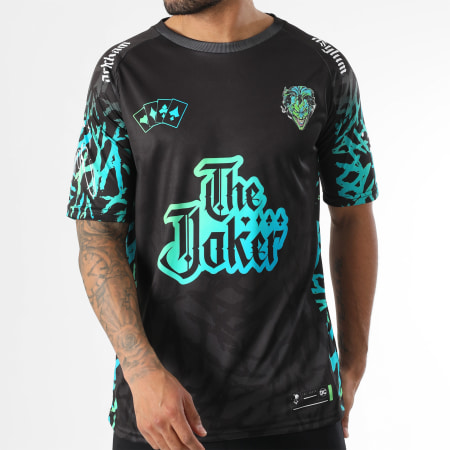 DC Comics Maglia da collezione Joker nero verde Ryses