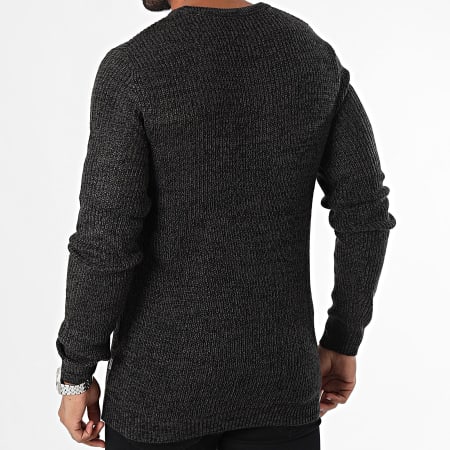 Jack And Jones - Elewis Knit Sweater 12257480 Heide Zwart