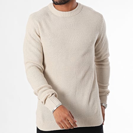 Jack And Jones - Roy Jersey de punto 12258569 Beige