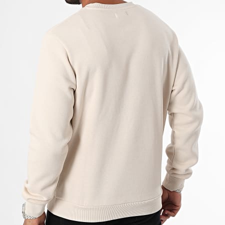 JJREBEL - Rocky Crewneck Sweatshirt 12263857 Beige