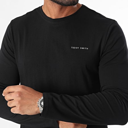 Teddy Smith - Camiseta manga larga 11017085D Negro