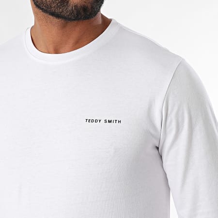 Teddy Smith - Camiseta Manga Larga 11017085D Blanca