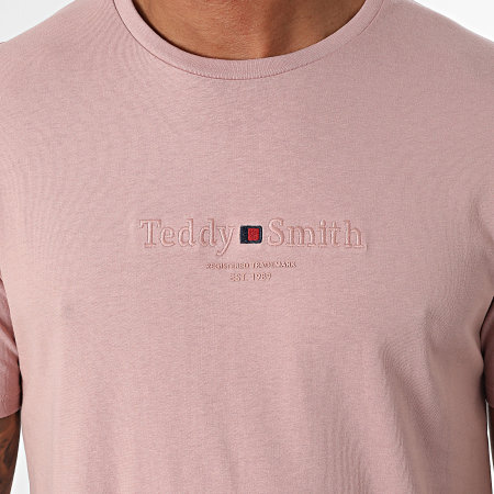 Teddy Smith - Jim T-shirt 11017024D Roze