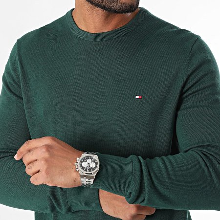 Tommy Hilfiger - Essential Katoen 4748 Flesgroene Trui