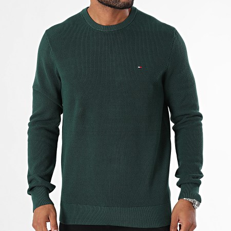 Tommy Hilfiger - Jersey Estructural Esencial 6347 Verde