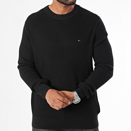 Tommy Hilfiger - Pull Structure 6525 Noir