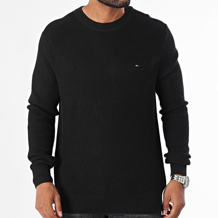 Tommy Hilfiger - Maglione Structure 6525 Nero