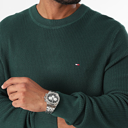 Tommy Hilfiger - Structuur 6525 trui Groen