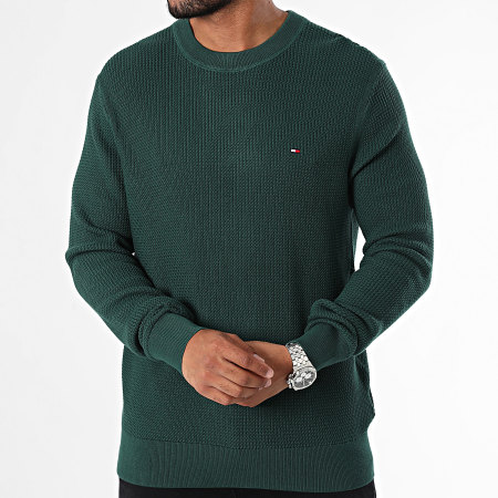 Tommy Hilfiger - Maglia Structure 6525 Verde