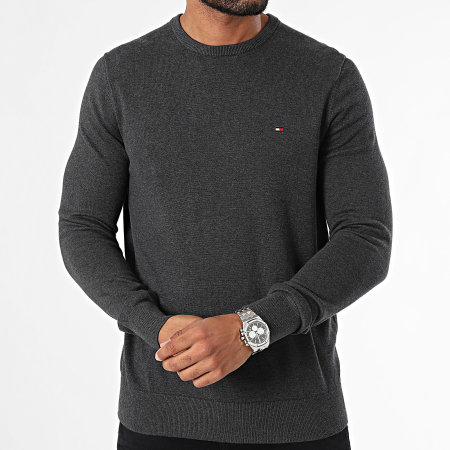 Tommy Hilfiger - Essential Cotton 4748 Jersey Gris Carbón