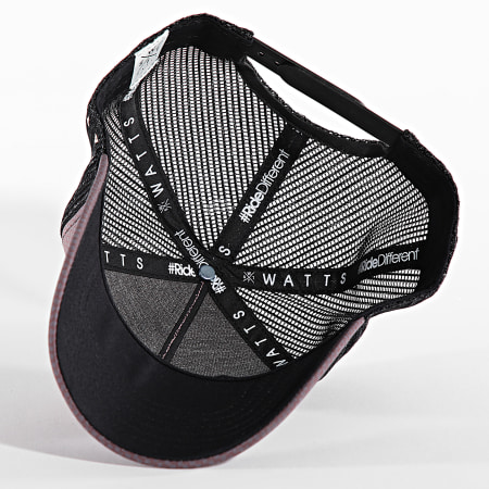 Watts - Tokyo Trucker Cap Negro Rosa Gris Degradado