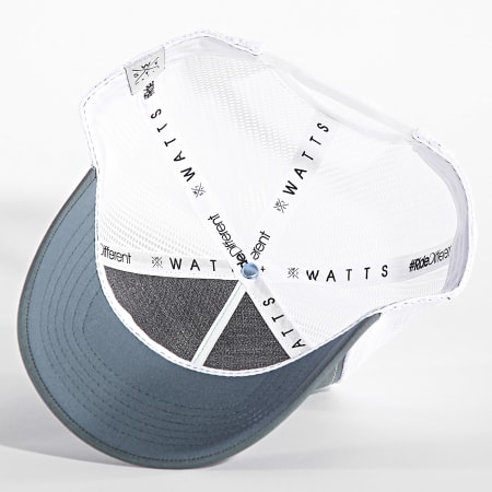 Watts - Tokyo Trucker Cap Blanco Verde claro Caqui Verde degradado