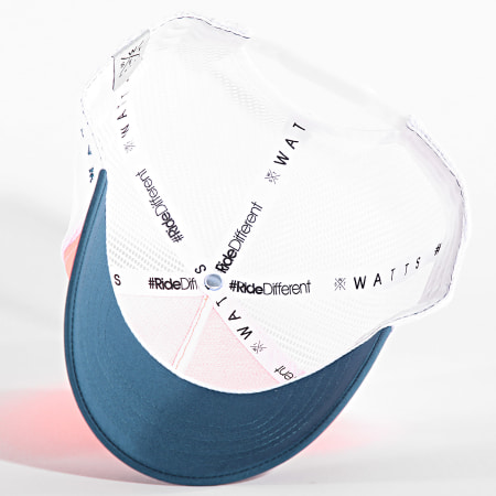 Watts - Cappello Trucker Tribe Rosa Navy Fluo Bianco