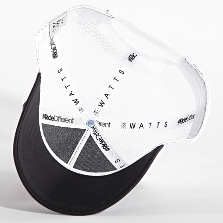 Watts - Trucker Tribe Cap Wit Zwart Oranje Fluo