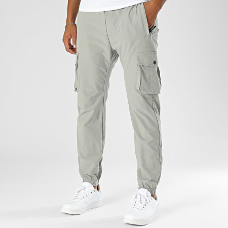 Classic Series - Pantalones cargo gris claro