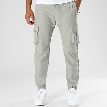 Classic Series - Pantalones cargo gris claro