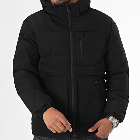 Jack And Jones - Doudoune Capuche Otto Noir