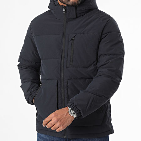 Jack And Jones - Giacca con cappuccio Otto Navy