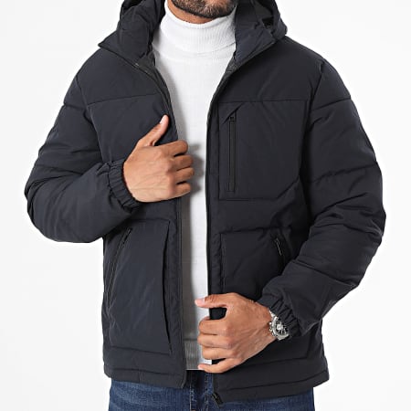 Jack And Jones - Chaqueta con capucha Otto Navy