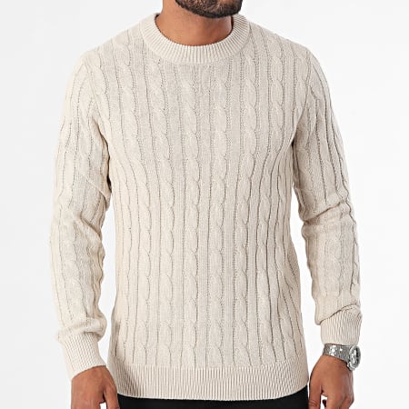 Jack And Jones - Jersey Ross Beige