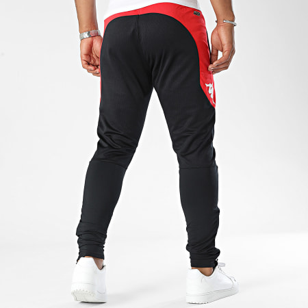 Kappa - Abunszip Pro 7 Túnez 321W1IW Slim Jogging Pants Negro Rojo