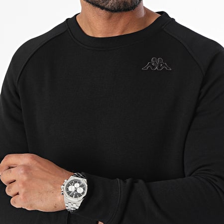 Kappa - Sweat Crewneck Logo Caimali 304MYL0 Noir