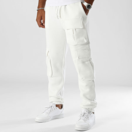 MTX - Pantalones de chándal blancos