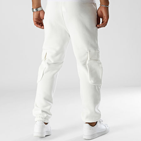 MTX - Pantalones de chándal blancos